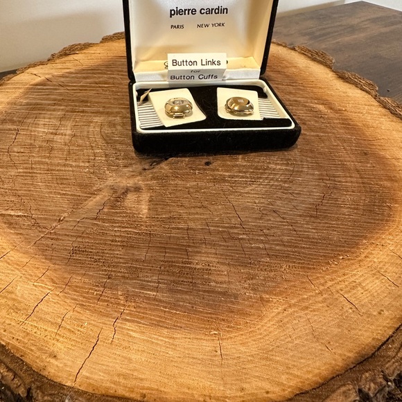 Pierre Cardin Elegant Silver Cufflinks - Picture 6 of 7